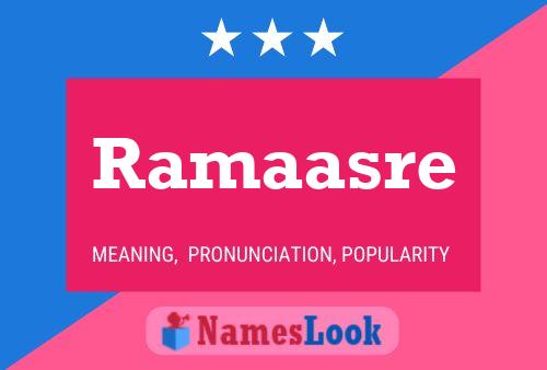 ملصق اسم Ramaasre