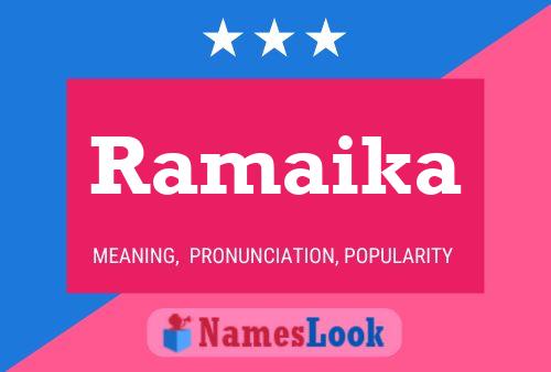 ملصق اسم Ramaika