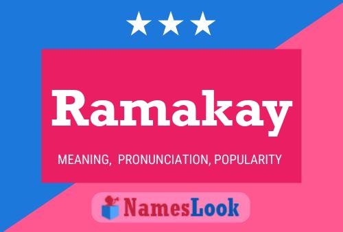 ملصق اسم Ramakay