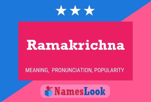 ملصق اسم Ramakrichna