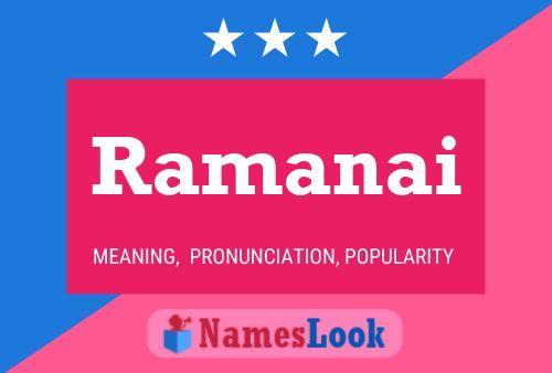 ملصق اسم Ramanai