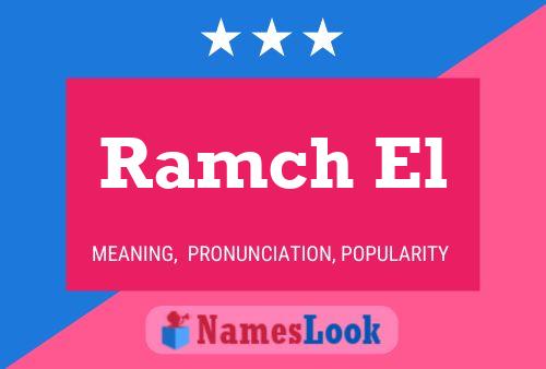 ملصق اسم Ramch El