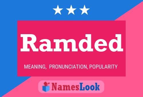 ملصق اسم Ramded