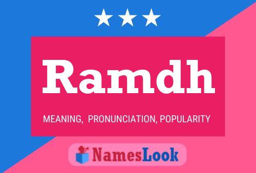 ملصق اسم Ramdh