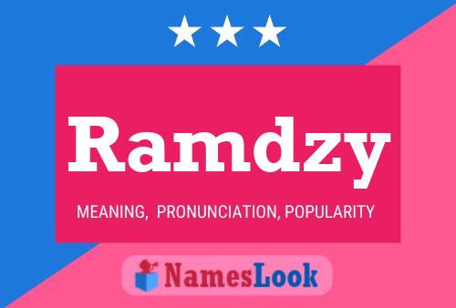 ملصق اسم Ramdzy