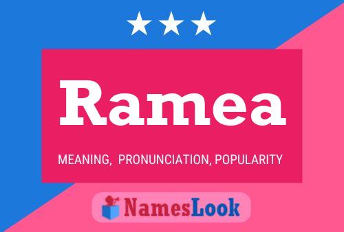 ملصق اسم Ramea