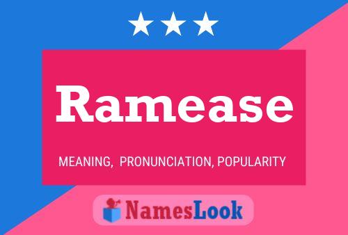 ملصق اسم Ramease