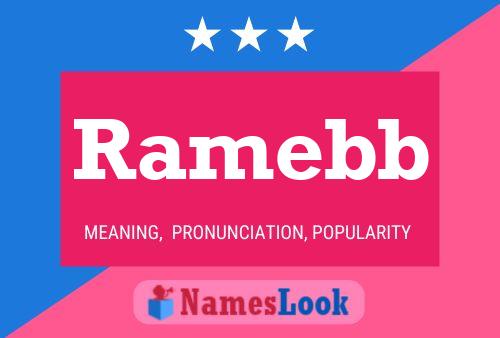 ملصق اسم Ramebb