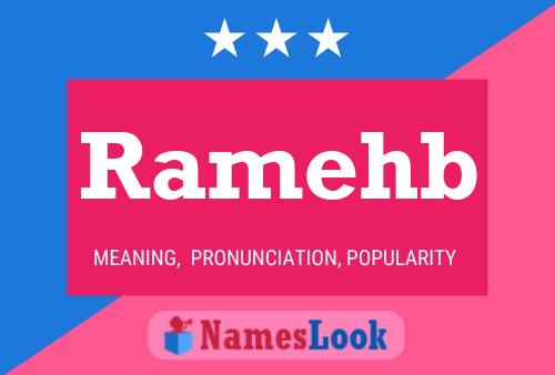 ملصق اسم Ramehb