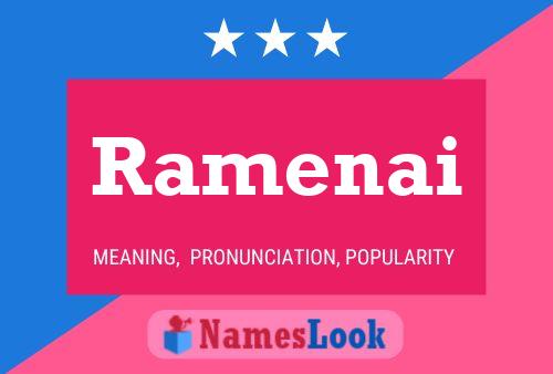 ملصق اسم Ramenai