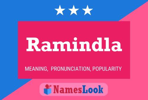 ملصق اسم Ramindla