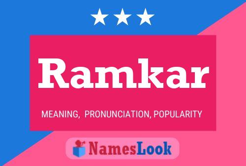 ملصق اسم Ramkar