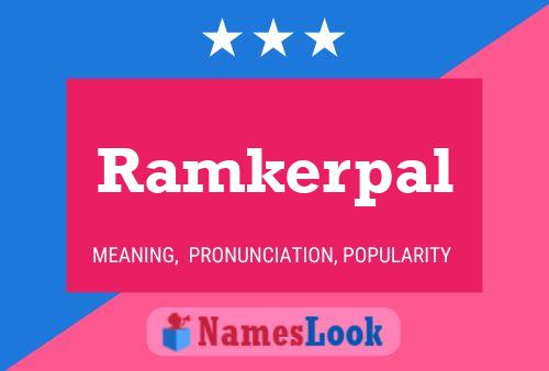 ملصق اسم Ramkerpal