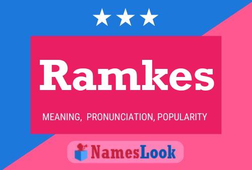 ملصق اسم Ramkes