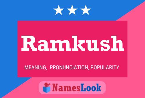 ملصق اسم Ramkush