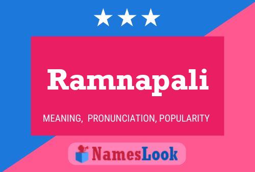 ملصق اسم Ramnapali