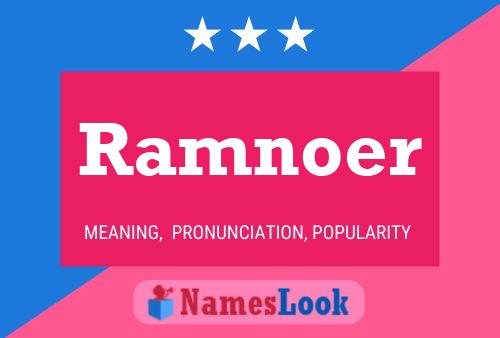 ملصق اسم Ramnoer