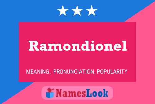 ملصق اسم Ramondionel