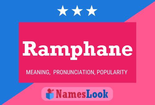 ملصق اسم Ramphane