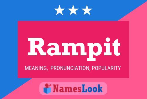 ملصق اسم Rampit