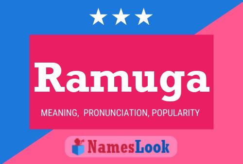 ملصق اسم Ramuga