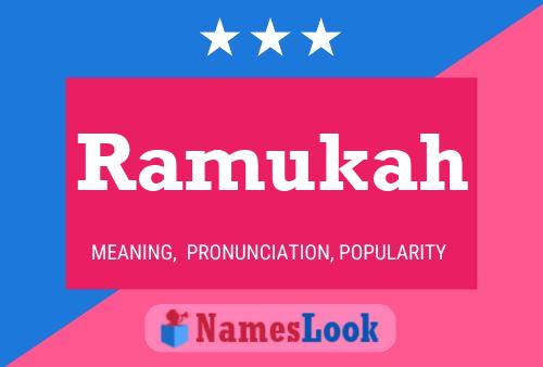 ملصق اسم Ramukah