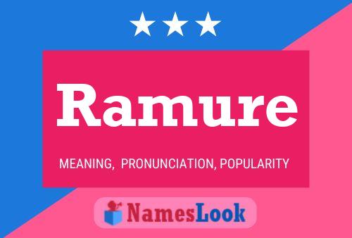 ملصق اسم Ramure