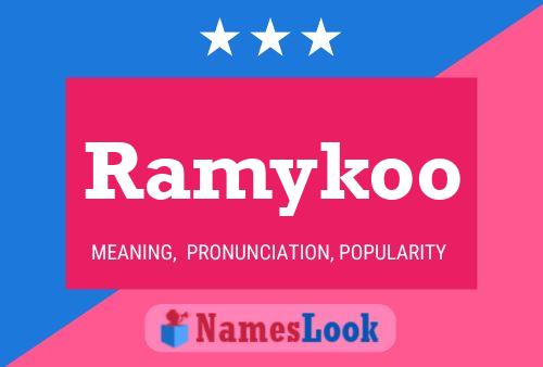 ملصق اسم Ramykoo