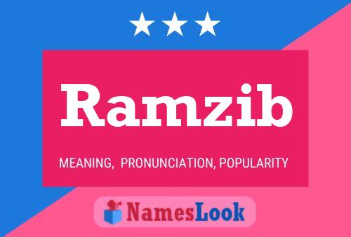 ملصق اسم Ramzib