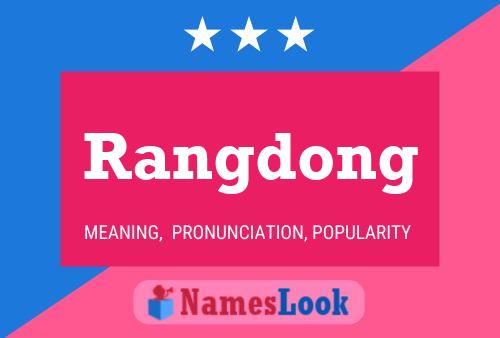 ملصق اسم Rangdong