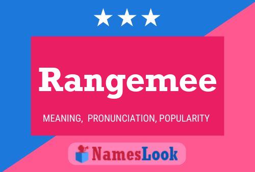 ملصق اسم Rangemee