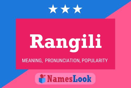 ملصق اسم Rangili