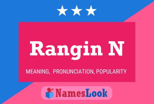 ملصق اسم Rangin N