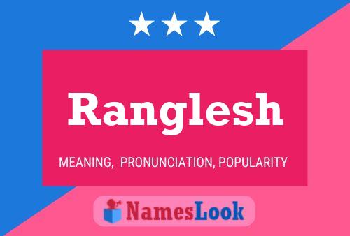 ملصق اسم Ranglesh