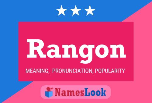 ملصق اسم Rangon