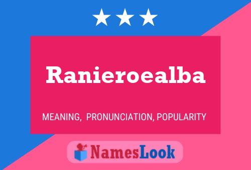 ملصق اسم Ranieroealba