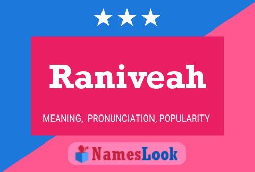 ملصق اسم Raniveah