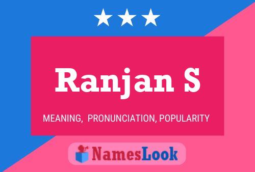 ملصق اسم Ranjan S