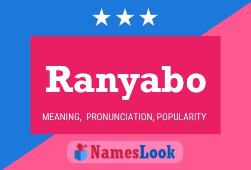 ملصق اسم Ranyabo