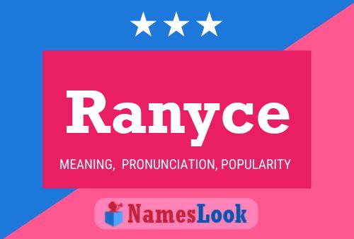 ملصق اسم Ranyce