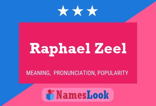 ملصق اسم Raphael Zeel