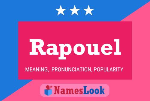 ملصق اسم Rapouel