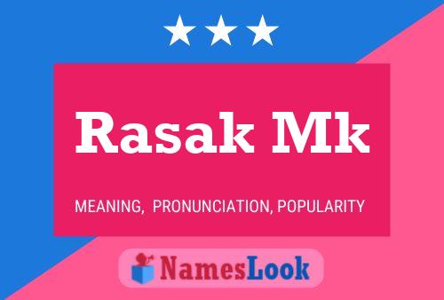 ملصق اسم Rasak Mk