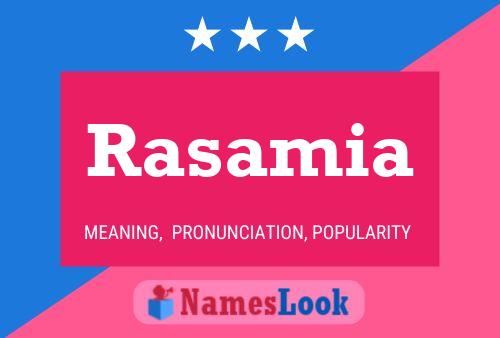 ملصق اسم Rasamia