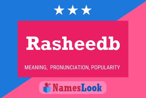 ملصق اسم Rasheedb