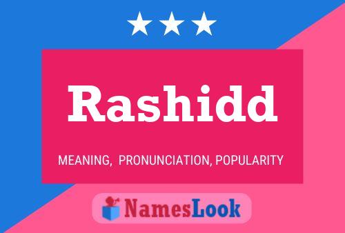 ملصق اسم Rashidd