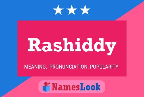 ملصق اسم Rashiddy