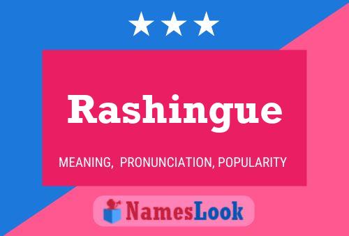 ملصق اسم Rashingue