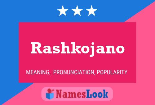 ملصق اسم Rashkojano