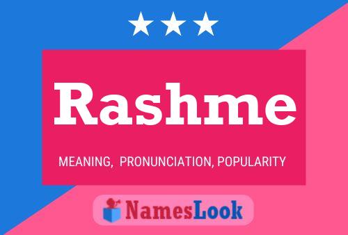 ملصق اسم Rashme